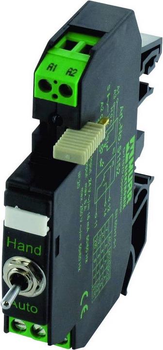 Immagine prodotto Murr Elektronik RMMDUH-ST 11/24 Relè di uscita con interruttore a levetta IN: 24 VAC/DC - OUT: 250 VAC/DC / 8 A 1