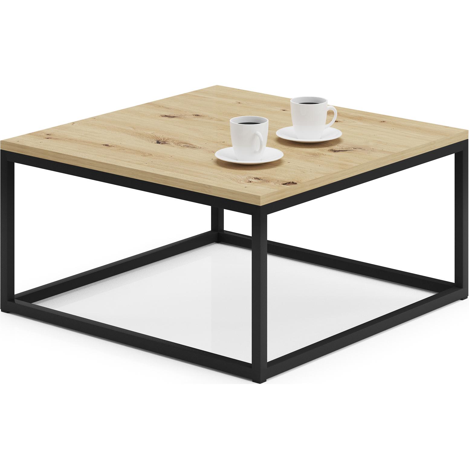 Thumbnail - ADRK Furniture, Couchtisch + Beistelltisch, Belten (65 x 65 x 33 cm)