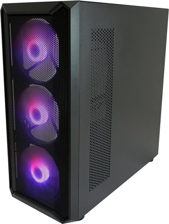 Image du produit Powercolor LC-Power Gaming Case 804B Obsession X RGB black retail (ATX, mATX, Mini-ITX)