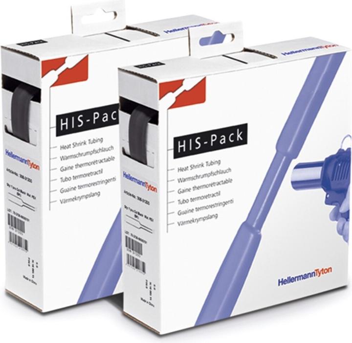 Actual product image HellermannTyton Heat shrink tubing without adhesive S (5 x)