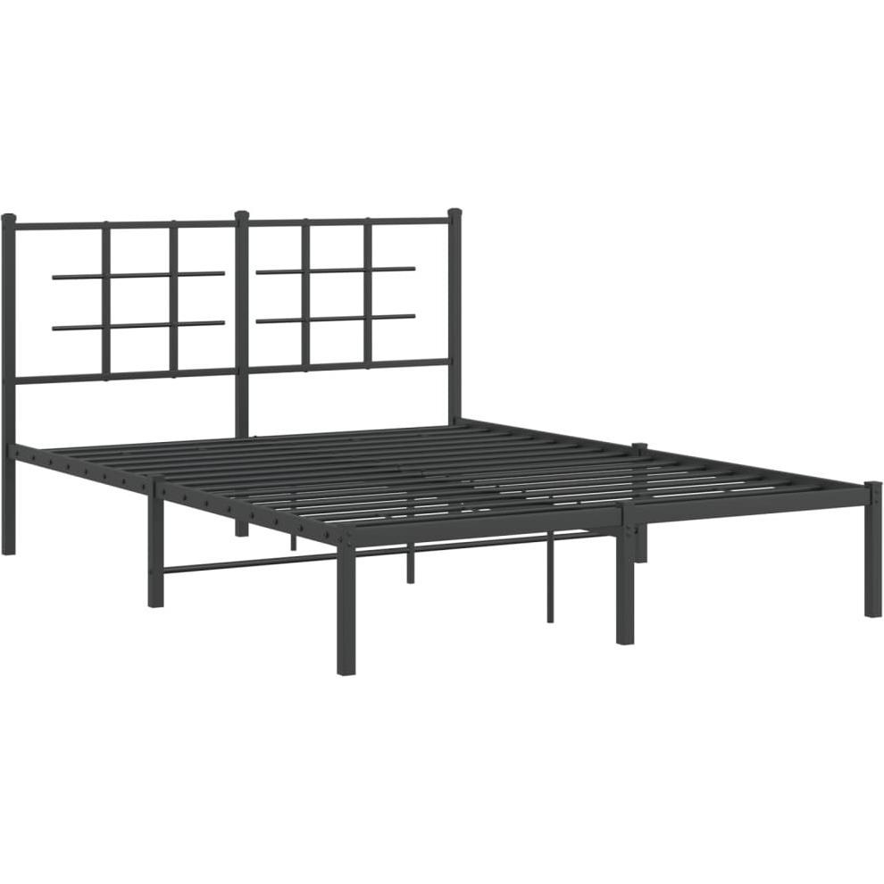 Thumbnail - VidaXL, Bett, Bettgestell mit Kopfteil (140 x 200 cm)