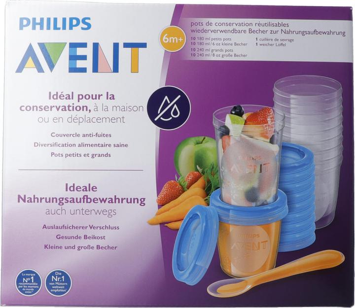 Actual product image Philips Avent Aufbewahrungssystem für Babynahrung