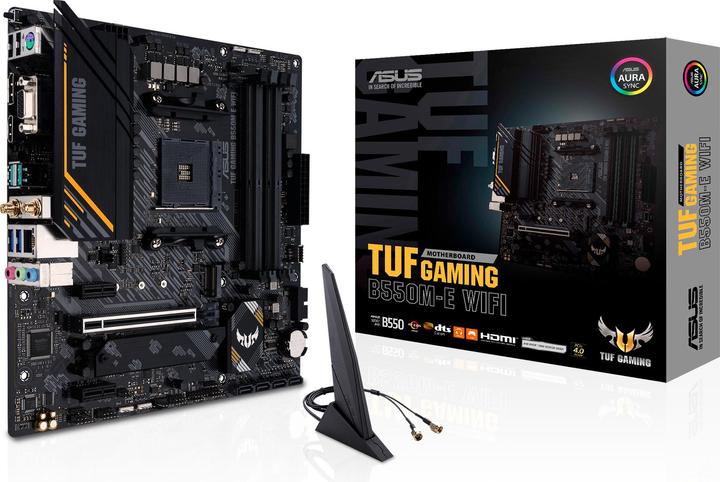 Produktbild ASUS TUF GAMING B550M-E WIFI (AM4, AMD B550, mATX)