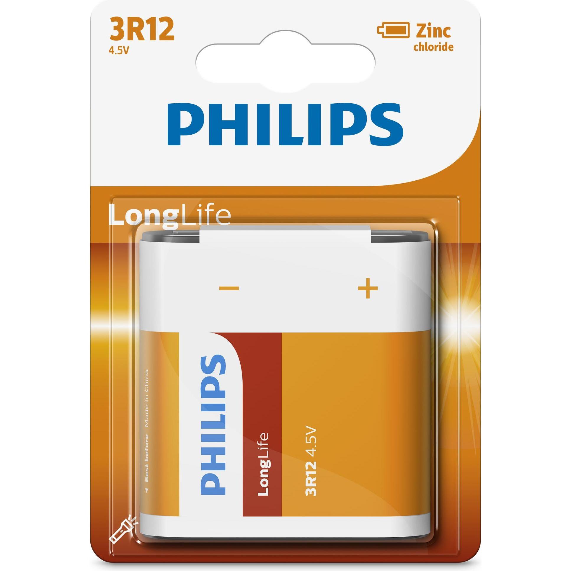 Thumbnail - ProPlus Longlife Batterie 4,5V im Blister (1 Stk., 3R12), Batterien + Akkus