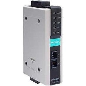 Moxa NPORT IA-5150I-M-SC-T - Server di dispositivi RS-232422485 a 1 porta con 1 100BaseF(X), Convertitore