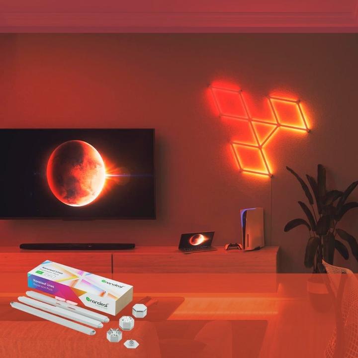 Immagine prodotto Nanoleaf Linee (RGBW, 28 cm, Interno)