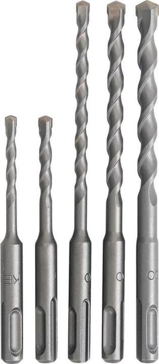 Kendo Jeu de forets marteaux SDS-plus (10 mm, 5 mm, 6 mm, 8 mm)