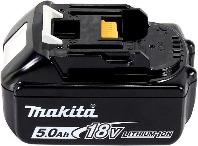 Image du produit Makita DPB 183 T1 Scie à ruban sans fil 18 V 66 mm Brushless + 1x batterie 5,0 Ah - sans chargeur