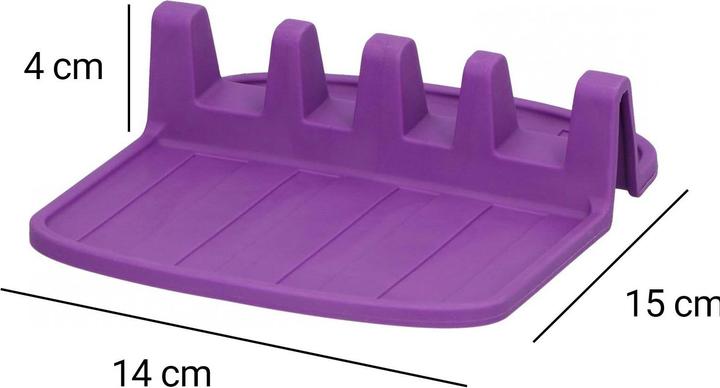 Produktbild alpina - Löffel-/Küchenutensilienhalter 2 Stück (lila)
