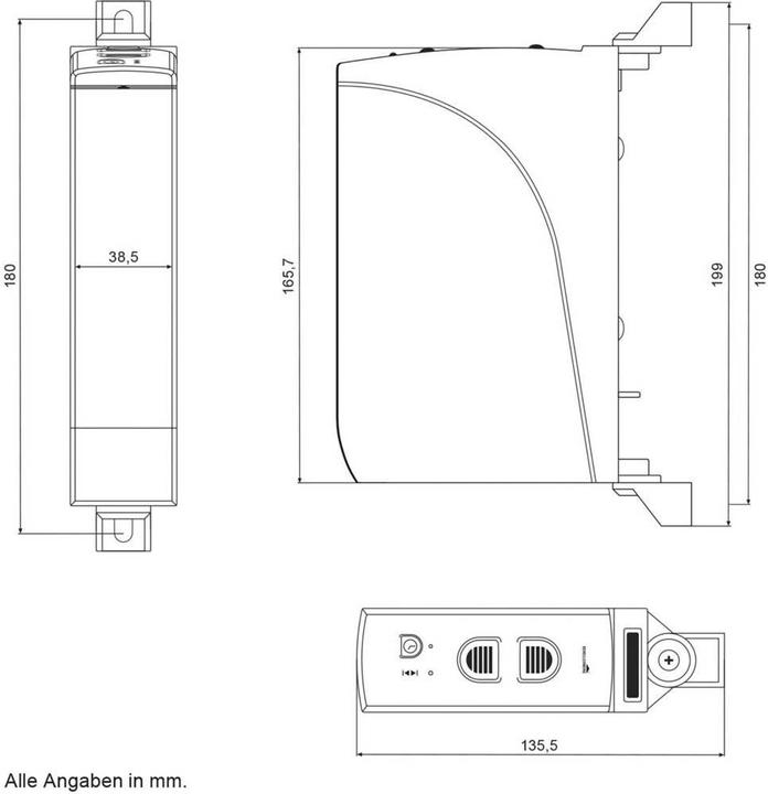 Actual product image Schellenberg Electric belt winder RD35, Smarthome