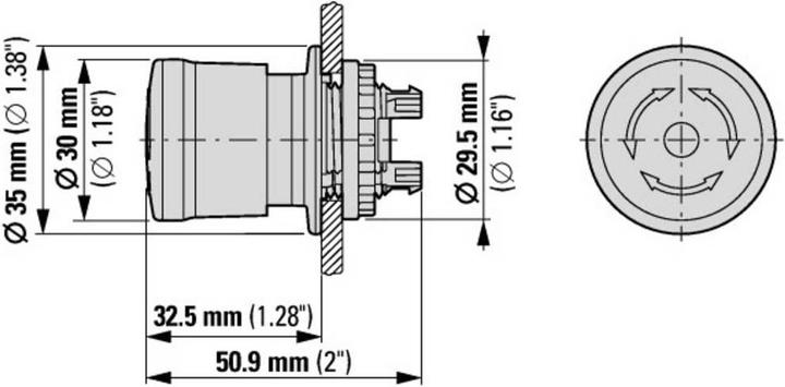 Produktbild Eaton Kontrollierte Stopptasten / Not-Aus-Taster