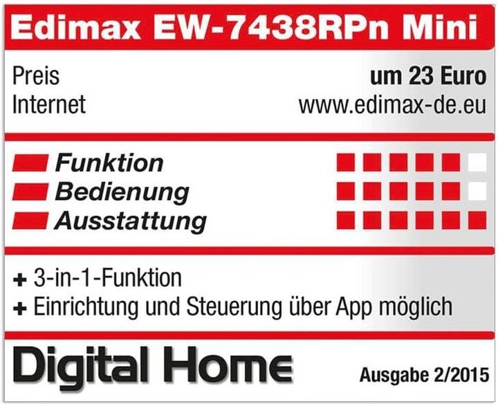 Produktbild edimax EW-7438RPn (300 Mbit/s)