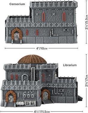 Actual product image Gale Force Nine Mundus Imperialis - Librarium & Censorium (x2)