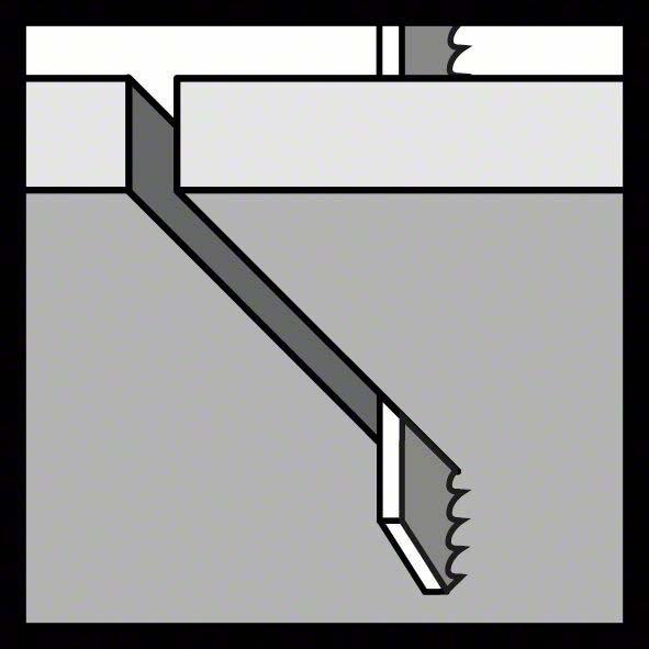 Productafbeelding Bosch Professional Zubehör Decoupeerzaagblad T 123 X, Progre