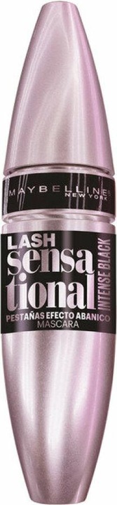 Produktbild Maybelline New York Maybelline Lash Sensational Intense Black 9.5ml, Black, Intense Black, Volumizing, Aqua / Water, Pro (004 Intense Black)