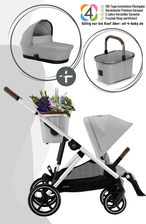 Actual product image Cybex Gazelle S Kinderwagen inkl. Cot S Babywanne / Kombikinderwagen