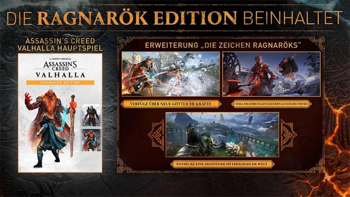 Image du produit Ubisoft Assassin's Creed : Valhalla - Édition Ragnarok (PS4, Multilingue)