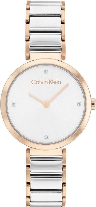 Actual product image Calvin Klein Minimalist T Bar Collection Analog Quartz Watch (Analogue wristwatch, 28 mm)
