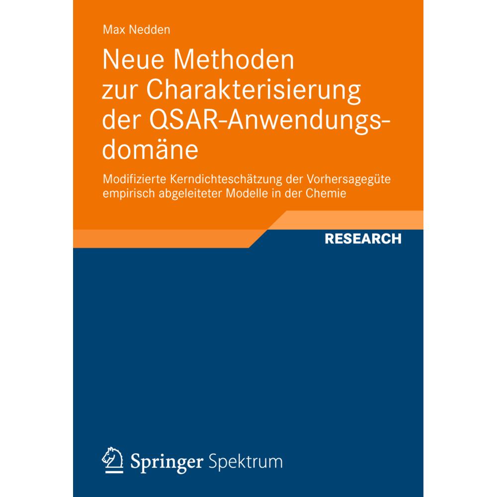 Thumbnail - Neue Methoden zur Charakterisierung der QSAR-Anwendungsdomäne, Fachbücher von Max Nedden