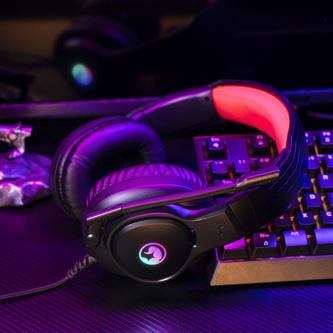 Actual product image Marvo headphones HG8958 Red (QMMWM58UGB00) (Cable)