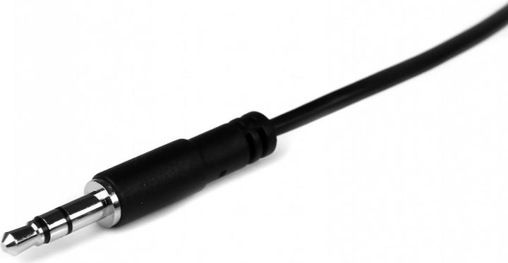 Actual product image StarTech Slim 3.5mm Stereo Ext Cable (1 m)
