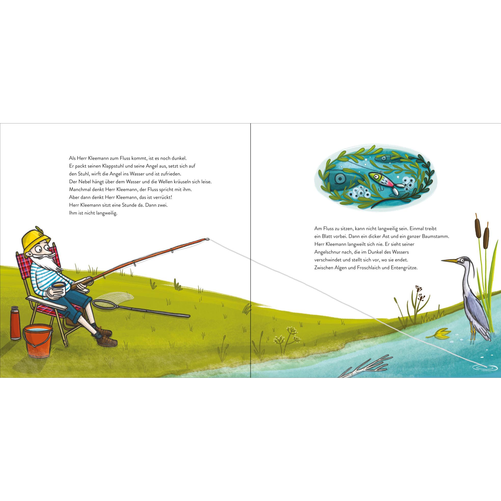 Thumbnail - Herr Kleemann und sein Fisch, Kinderbücher von Merle Goll, Beate Teresa Hanika