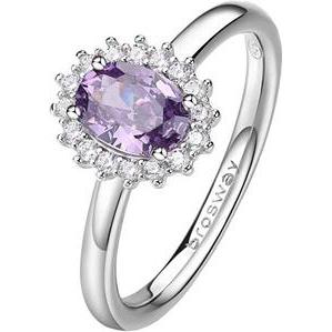 Brosway, Ring, Fancy Magic Purple FMP75 elegant silver ring - Circuit: 54 mm, (54)