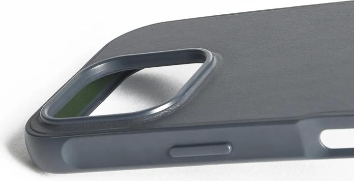 Productafbeelding Mujjo Leather Shield Case iPhone 16 Pro blauw (MUJJO-CL-053-SB) (Apple iPhone 16 Pro)