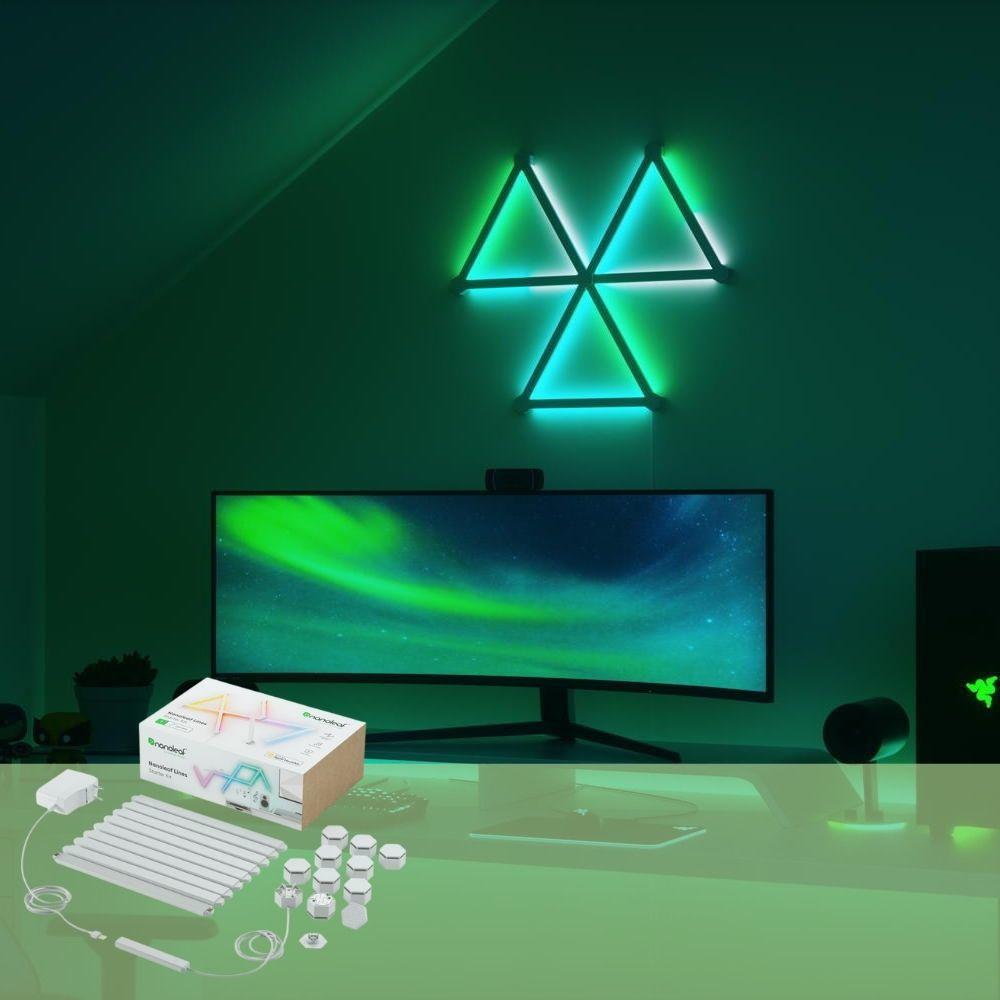 Thumbnail - Nanoleaf, LED Streifen, Lines (RGBW, 252 cm, Indoor)