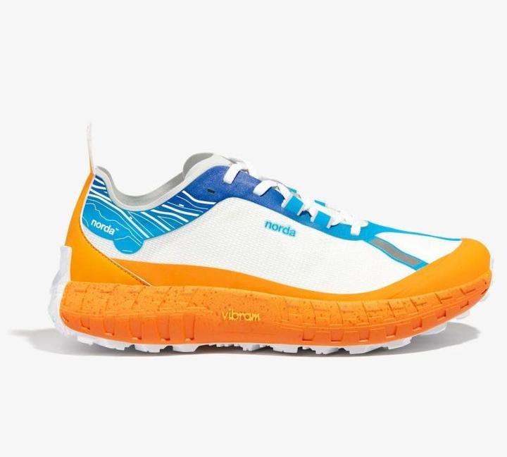 Azzurro, Dyneema bianco, Arancia