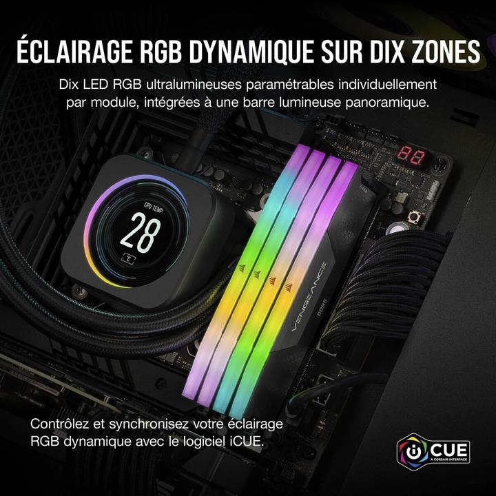 Actual product image Corsair Vengeance (2 x 32GB, 5200 MHz, DDR5-RAM, DIMM)