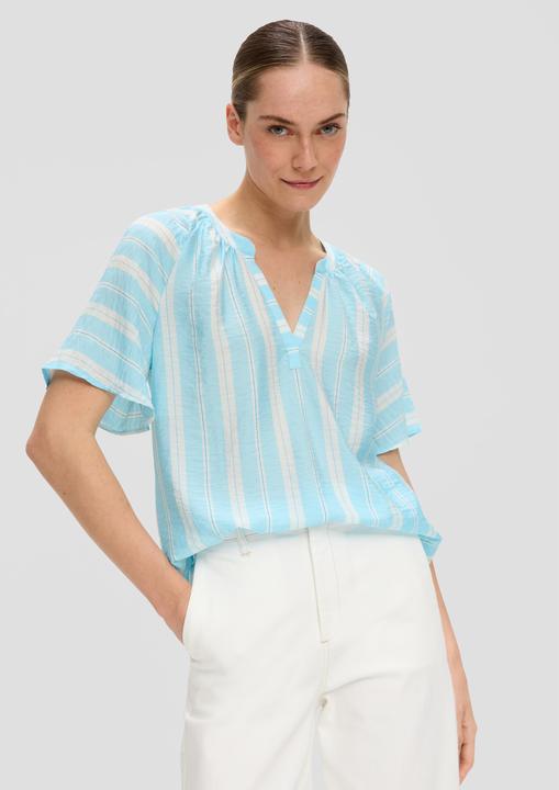 Immagine prodotto s.Oliver Bluse Luftige Bluse aus Viskosemix in Crêpe-Optik (36)