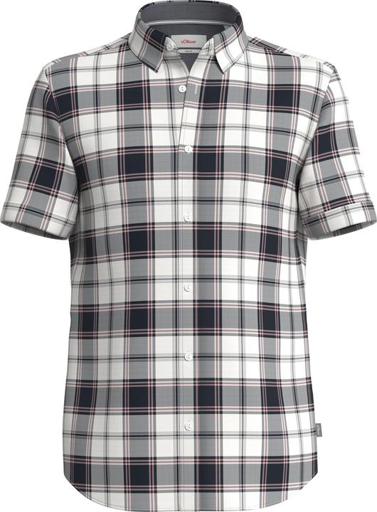 Immagine prodotto s.Oliver Hemd Kurzes Baumwollstretch-Hemd im Slim Fit (S)