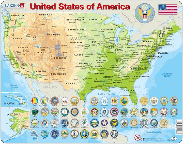 Productafbeelding Larsen USA (physisch) (90 onderdelen)