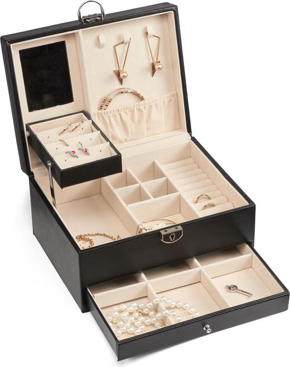 Produktbild Cimi Gillian Jones - Large classic jewelry box - Black - Large