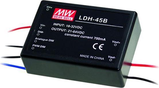 Image du produit MeanWell Driver de LED 45W 700mA 21... 64V