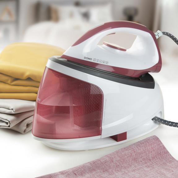 Actual product image Domo DO7114S Steam Ironing Station 2200W Pink, White (2200 W, 120 g/min)