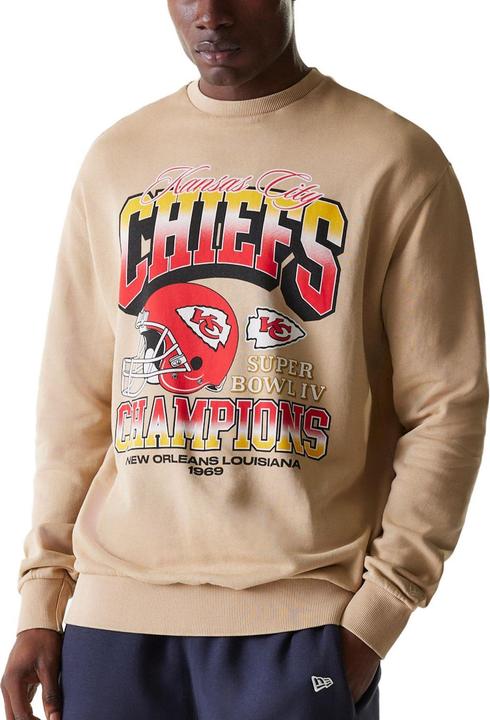 Immagine prodotto New Era Washed Oversized Pullover - Kansas City Chiefs - M (M)