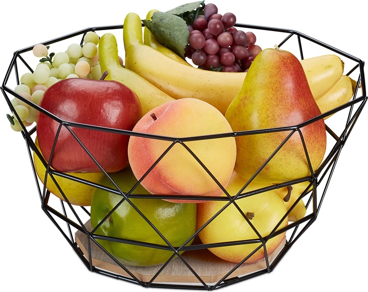 Immagine prodotto Relaxdays Portafrutta (28 x 28 x 14,5 cm)
