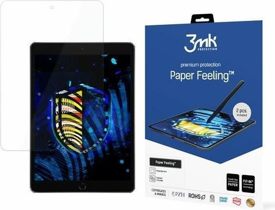 Produktbild 3MK PaperFeeling iPad 10.2" 7/8/9 gen 2szt/2psc Folia (2 Stück, iPad 2021 (9. Gen))