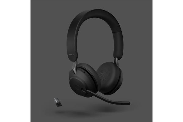 Actual product image Jabra Evolve2 65 MS (Wireless, USB-A)