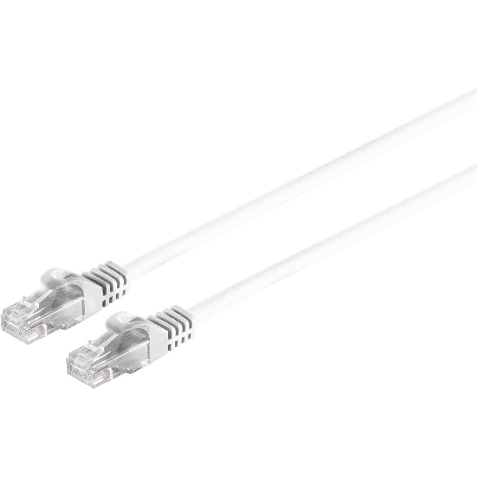 Shiverpeaks S/CONN maximum connectivity Netzwerkkabel-RJ45 Patchkabel U/UTP mitCat.7 Rohkabel weiss 7,5m (U/UTP, CAT7, 7.50 m) (08-35066)
