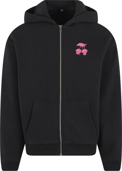 Produktbild MT Fresh to Death Cherries Fluffy Zip Hoody black S (S)
