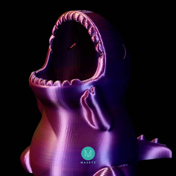 Actual product image Maertz PLA Silk Tri Color Blue-Yellow-Pink 1.75 mm 1.000 g (PLA, 1.75 mm, 1000 g)