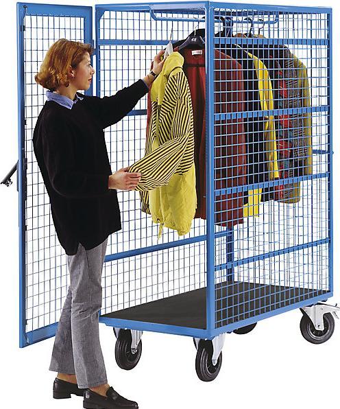 Immagine prodotto eurokraft pro Carrello con ripiano a rete (500 kg)