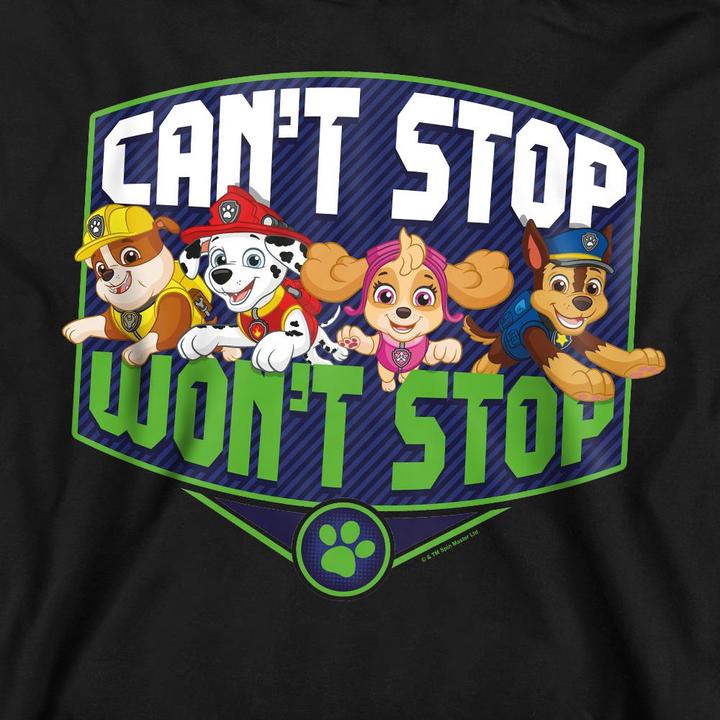 Immagine prodotto Paw Patrol Can't Stop Won't Stop Felpa Adulto Unisex (L)