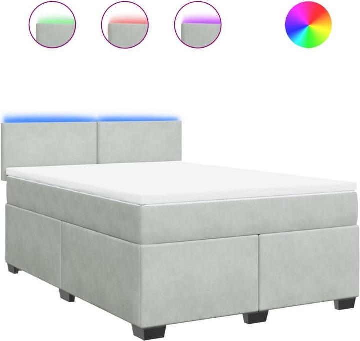 Produktbild vidaXL Boxspringbett (140 x 190 cm)