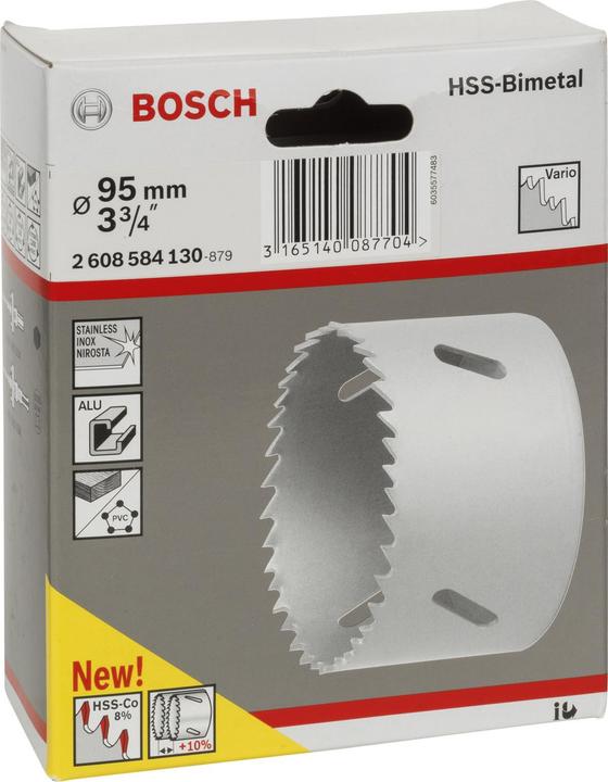 Produktbild Bosch Professional Zubehör Lochsäge HSS-Bimetall für Standardadapter, 95 mm, 3 3/4-Zoll