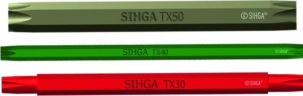 Actual product image Sihga Screwdriver bits DUO Bit (TX50)