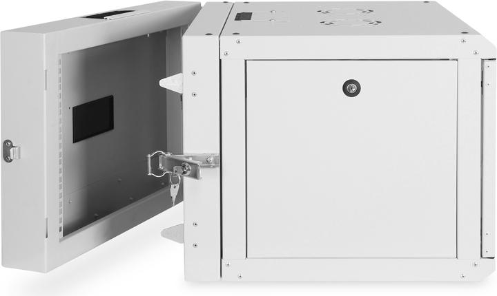 Produktbild Digitus Wandgehäuse Unique Serie - zweiteilig, schwenkbar (10.87 HE, 19 Zoll Rack)